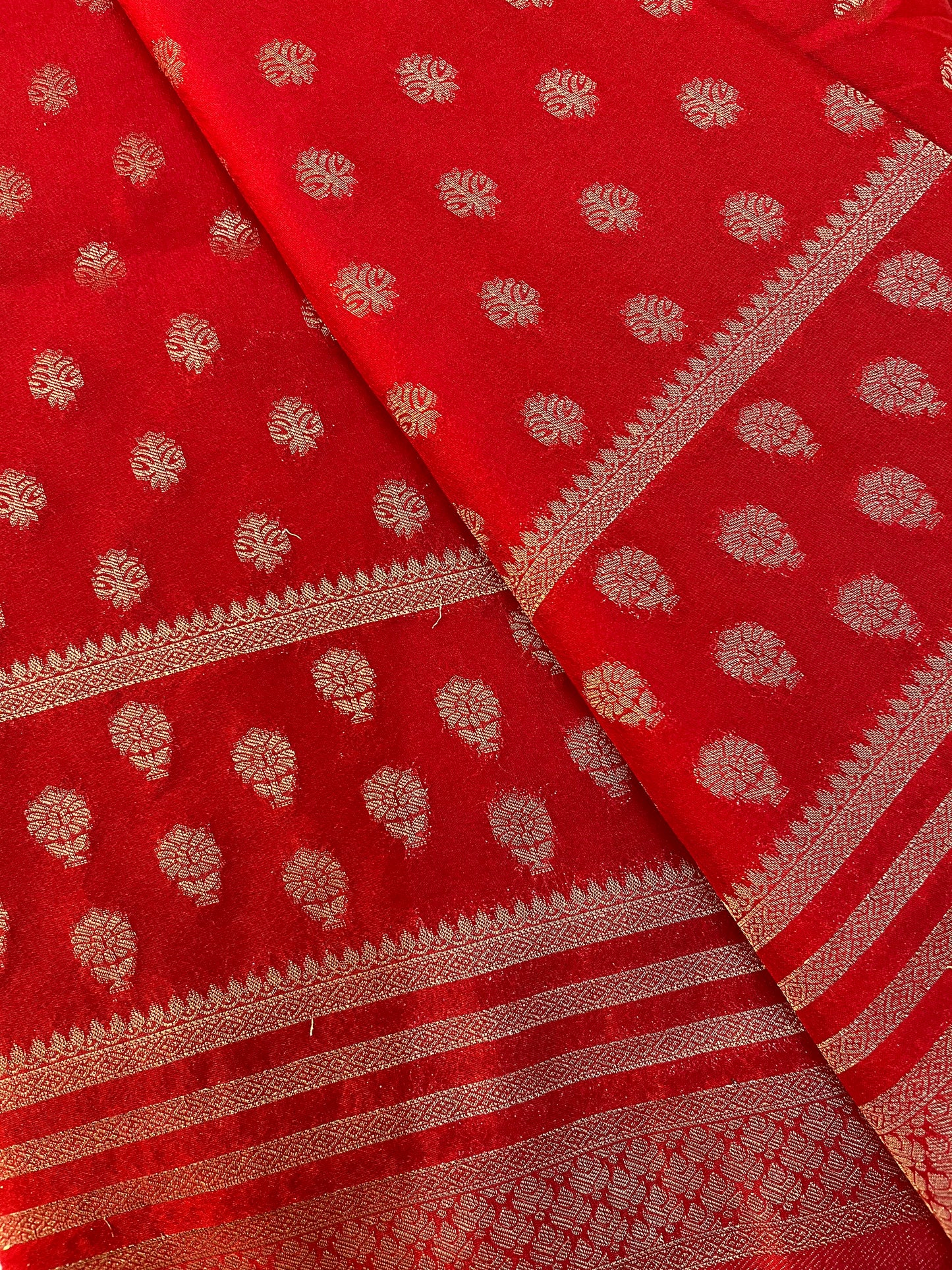 Banarasi katan khadi georgette soft silk