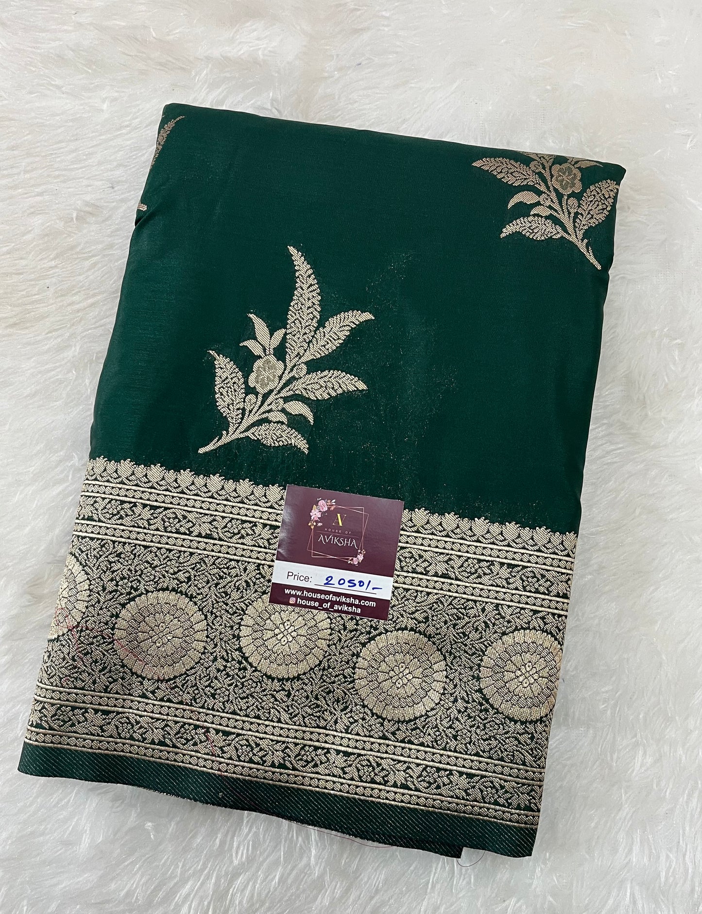 Semi crepe silk - PUSHPA