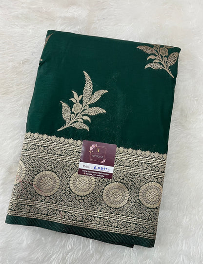 Semi crepe silk - PUSHPA