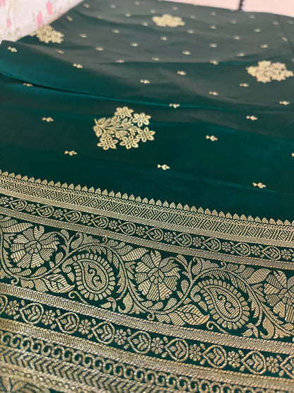 Satin Banarasi kathan silk( HOA144)