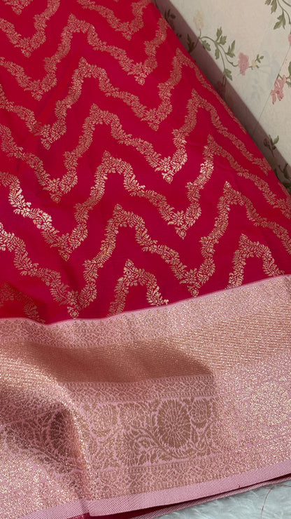 Semi silk imitation of pure kanchivaram Pattu saree - HOA128