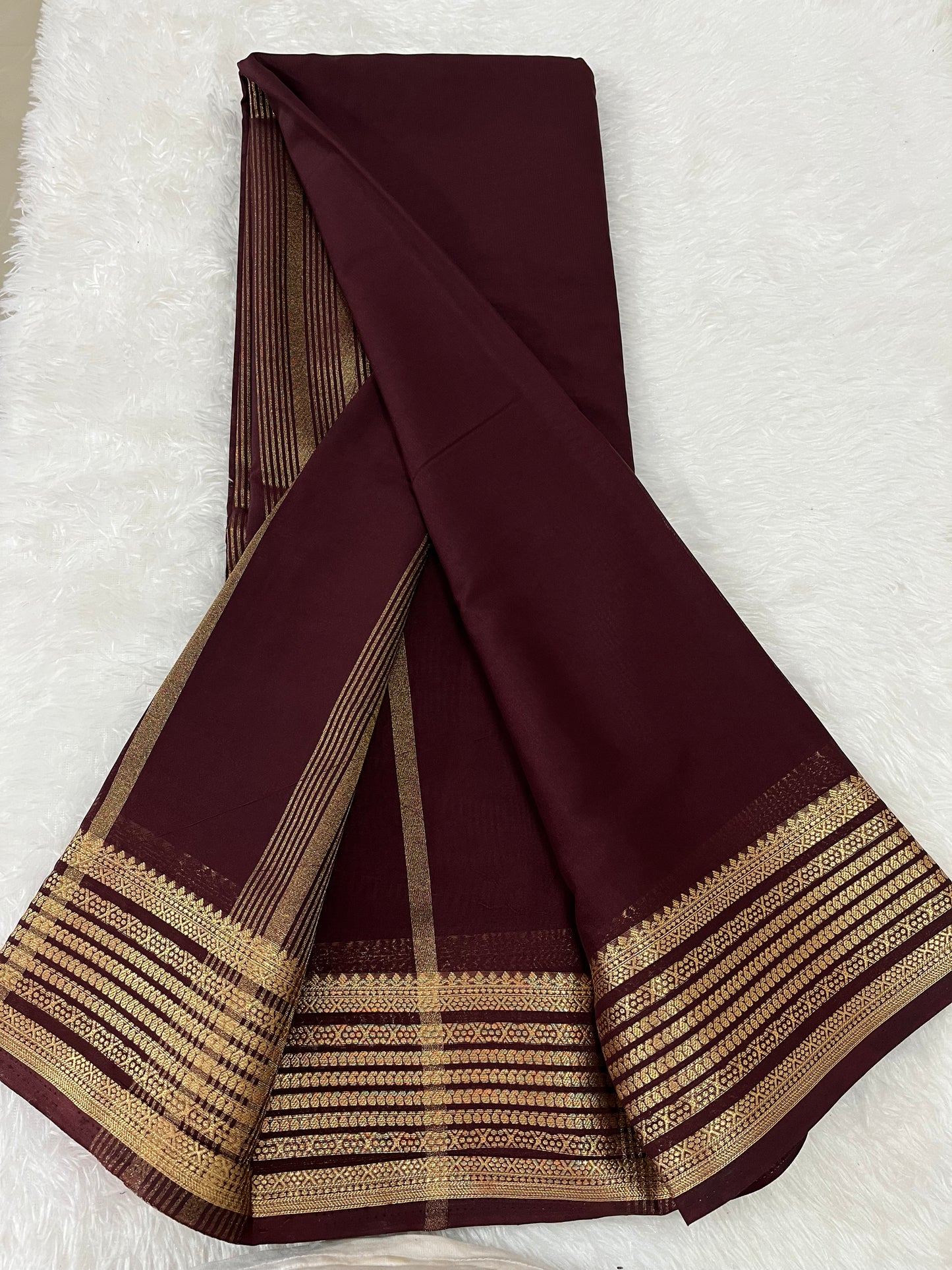 Semi Mysore silk -HOA110