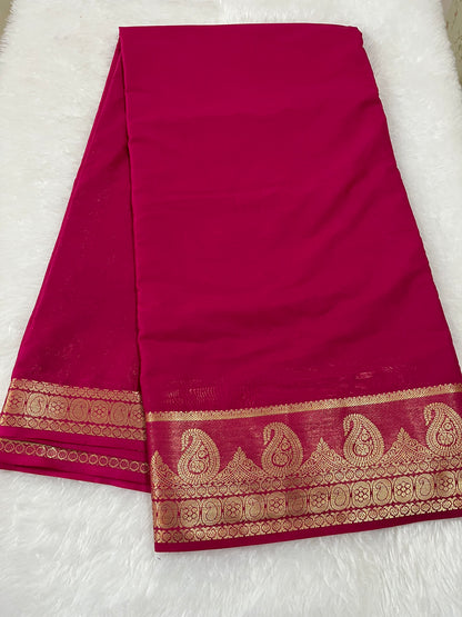 Semi Mysore silk - RAANI