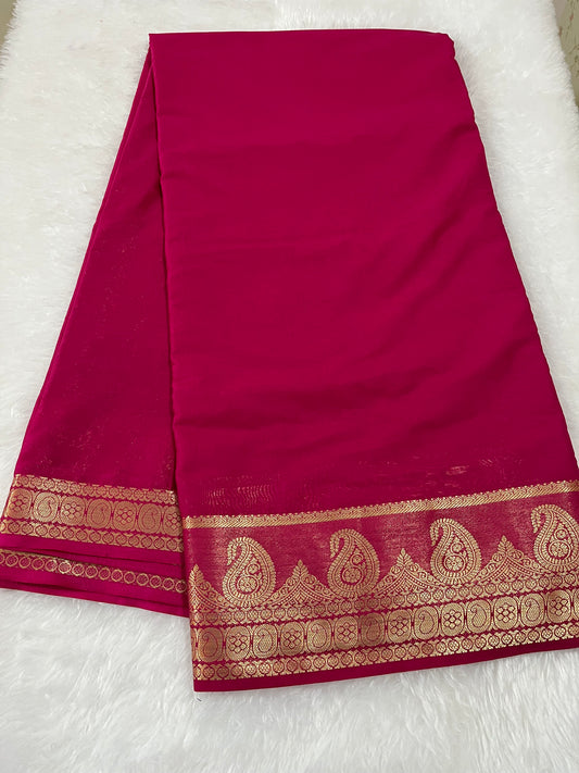 Semi Mysore silk - RAANI
