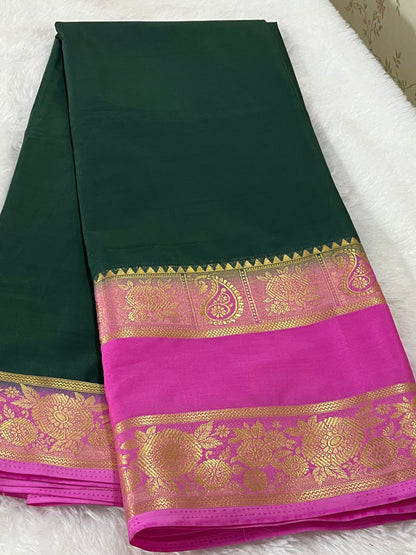 Semi Mysore crepe silk - KUSUMA