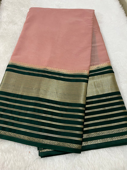 Semi Mysore Silk  - HOA114