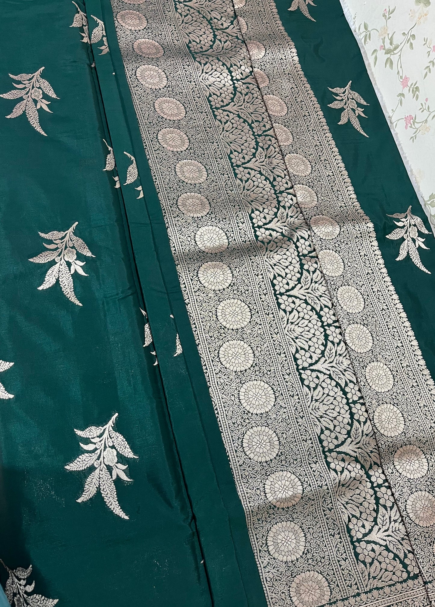 Semi crepe silk - PUSHPA