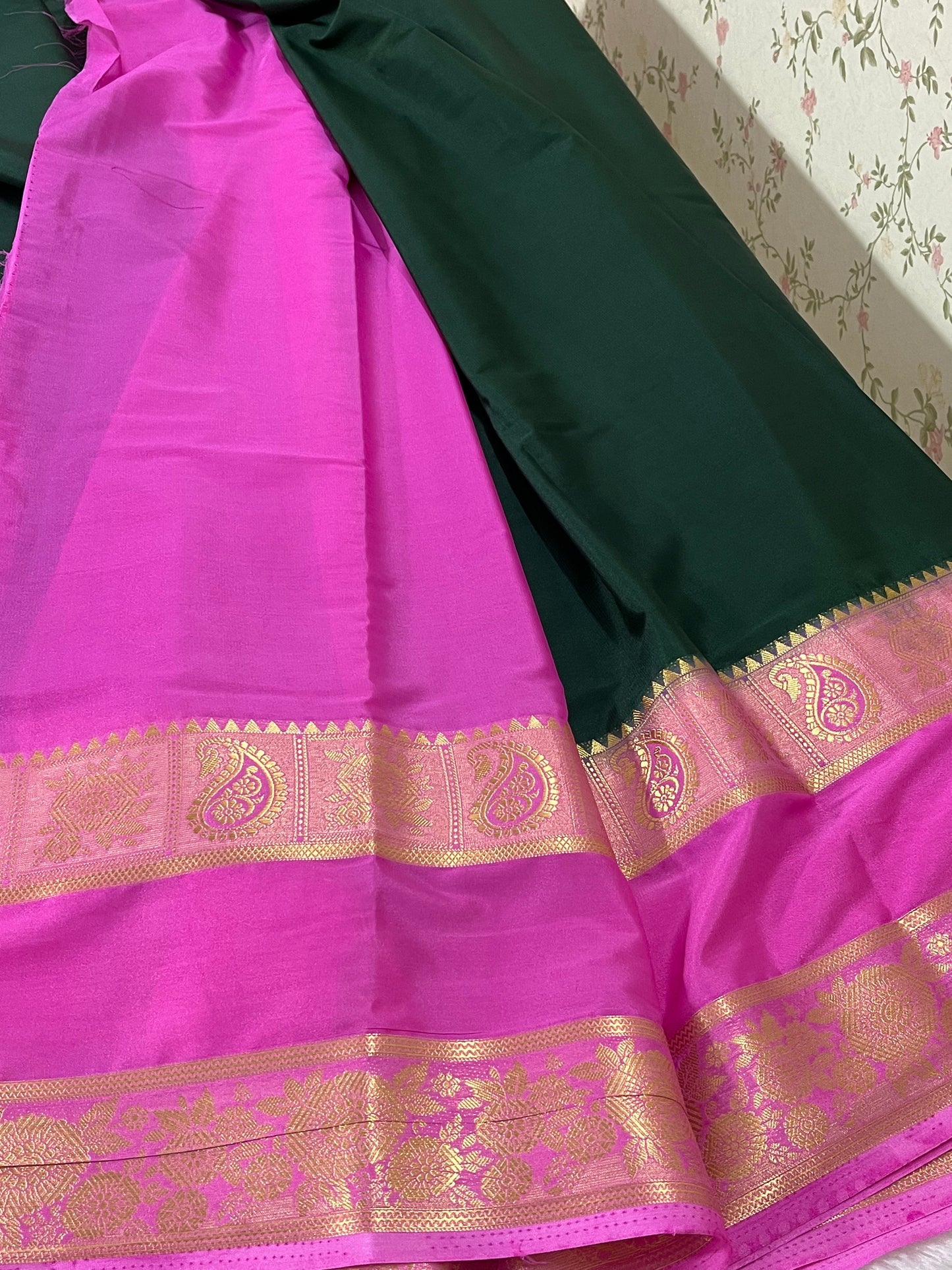 Semi Mysore crepe silk - KUSUMA