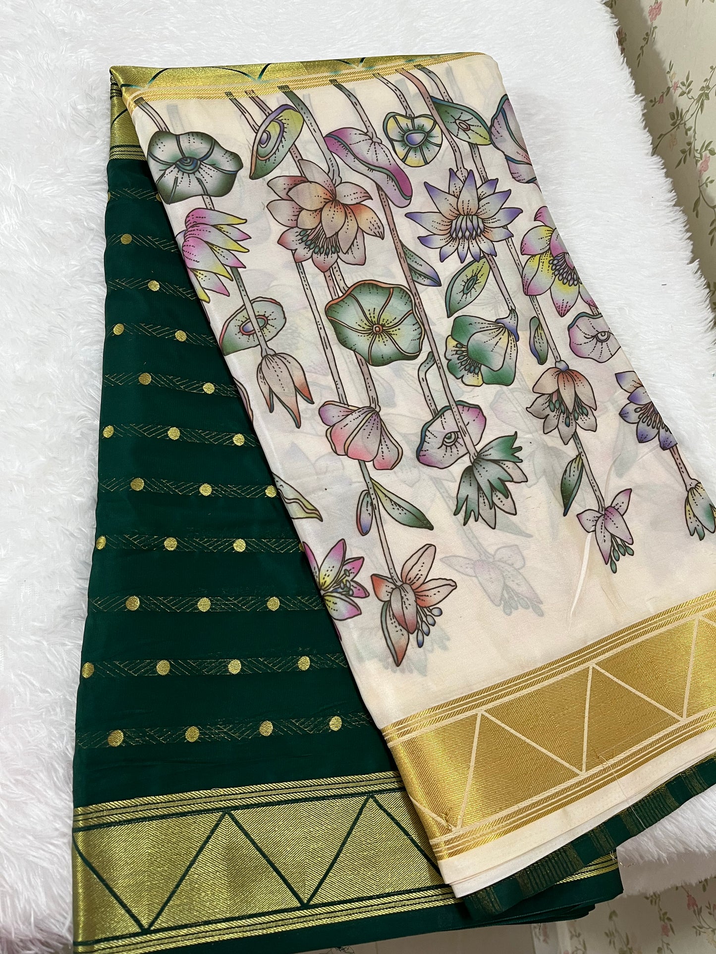 Premium Quality Semi Mysore silk - HOA99