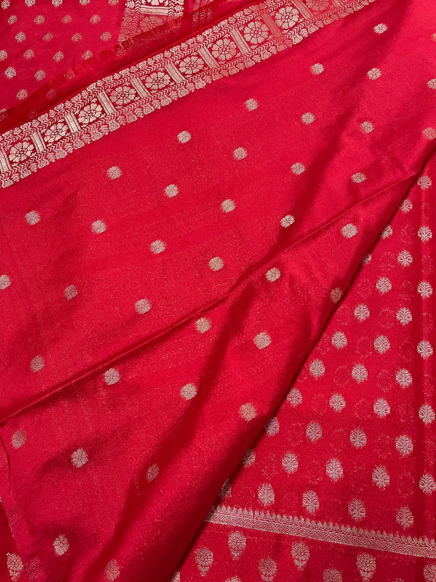 Banarasi katan khadi georgette soft silk