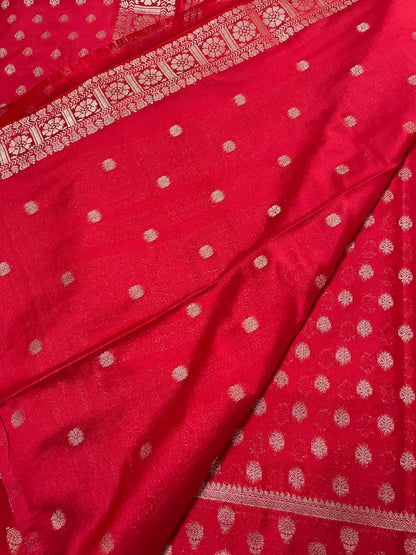 Banarasi katan khadi georgette soft silk