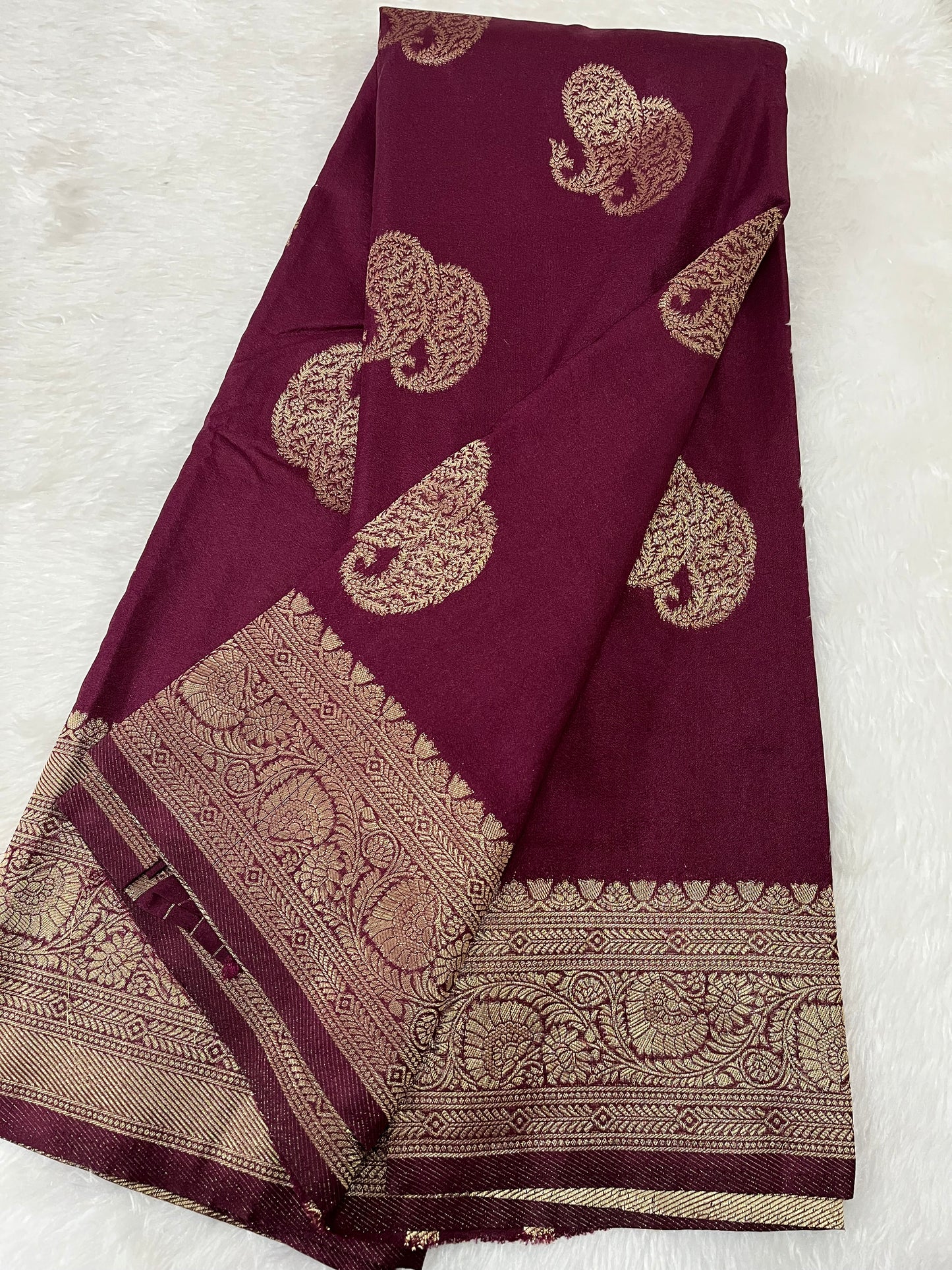 Khadi georgette