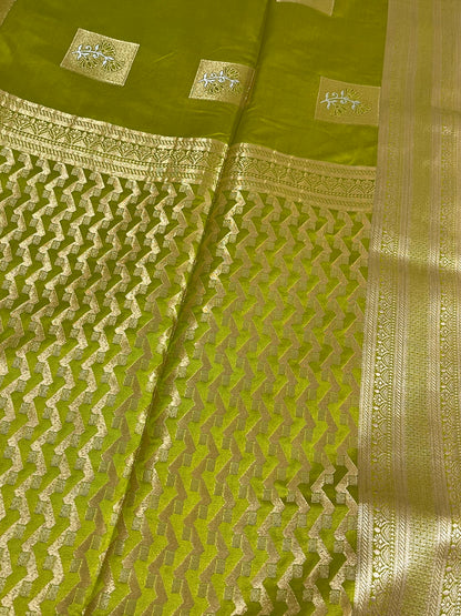 Banarasi Mashru kathan silk saree
