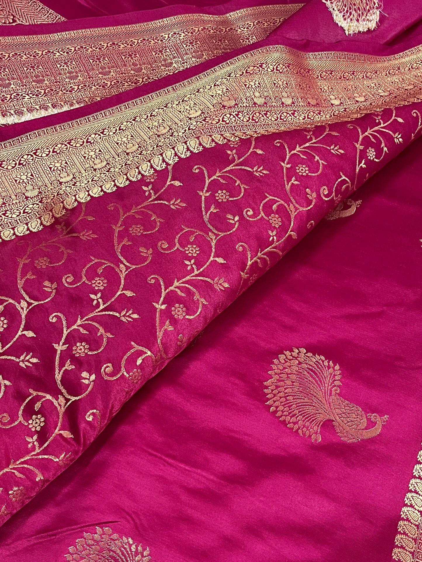 Banarasi Mashru kathan silk saree