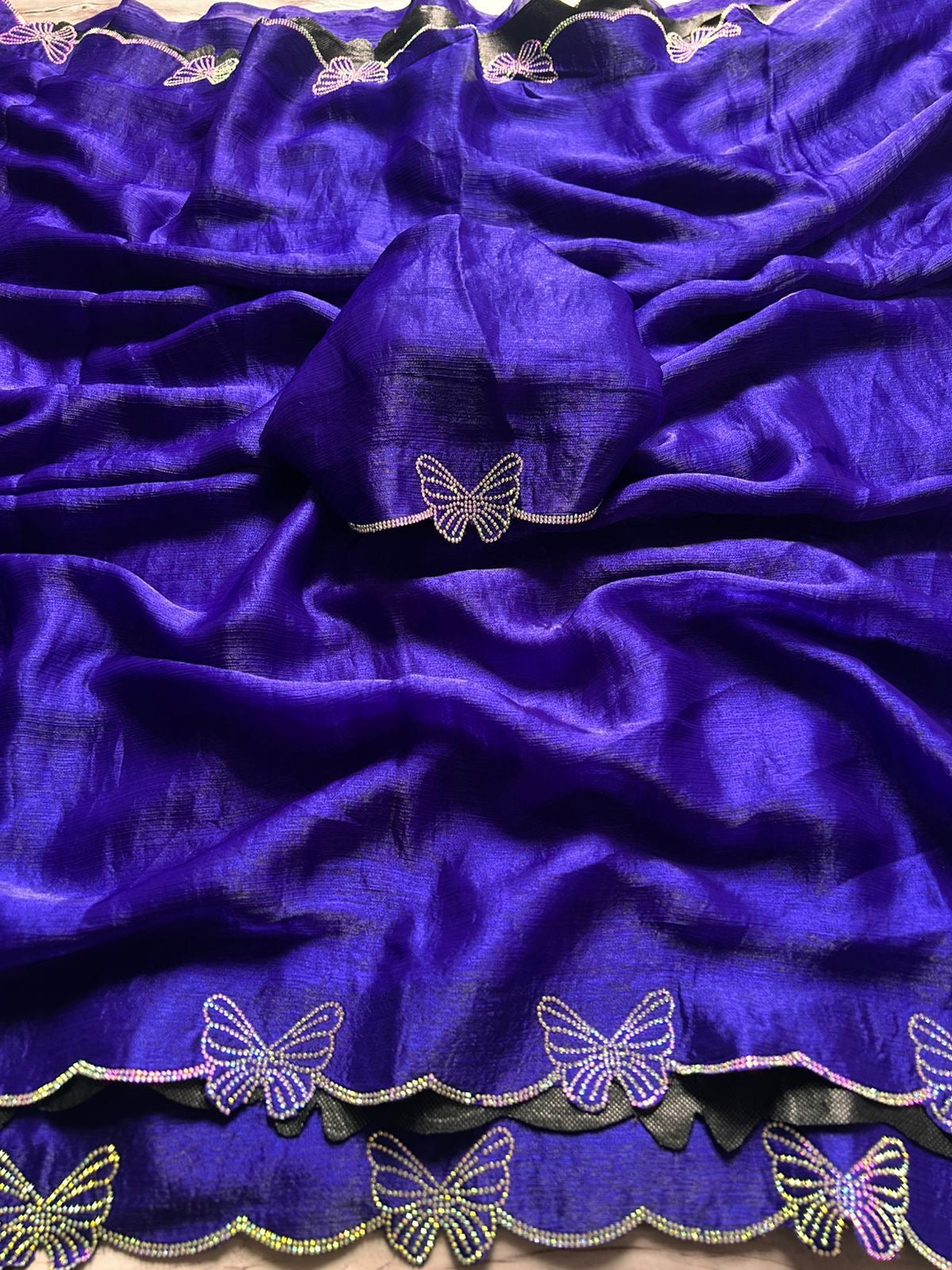 Butterfly space silk