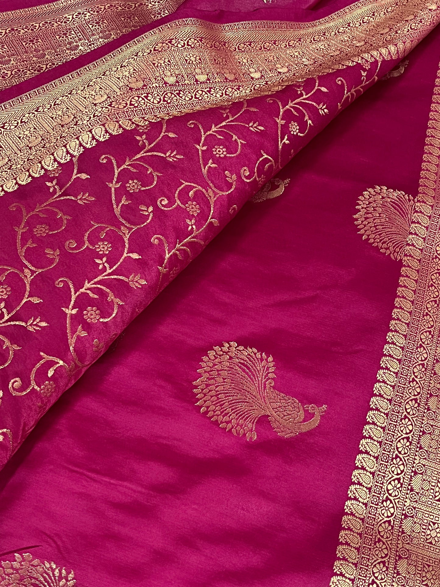 Banarasi Mashru kathan silk saree