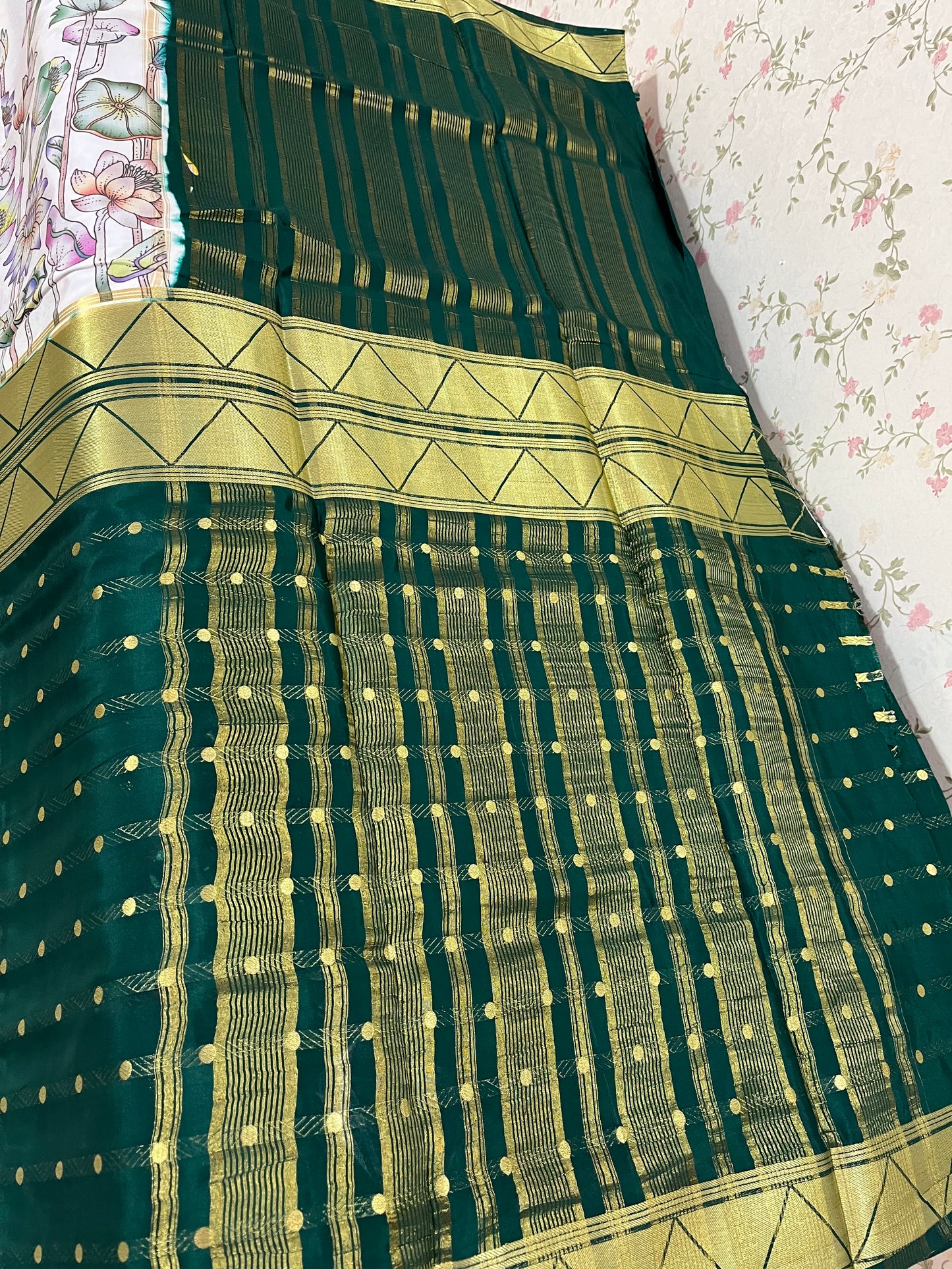 Premium Quality Semi Mysore silk - HOA99