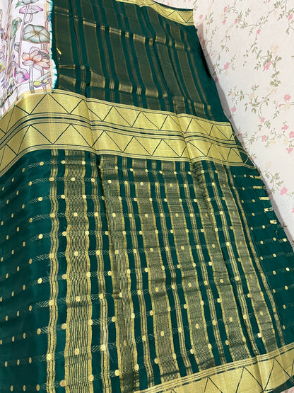 Premium Quality Semi Mysore silk - HOA99