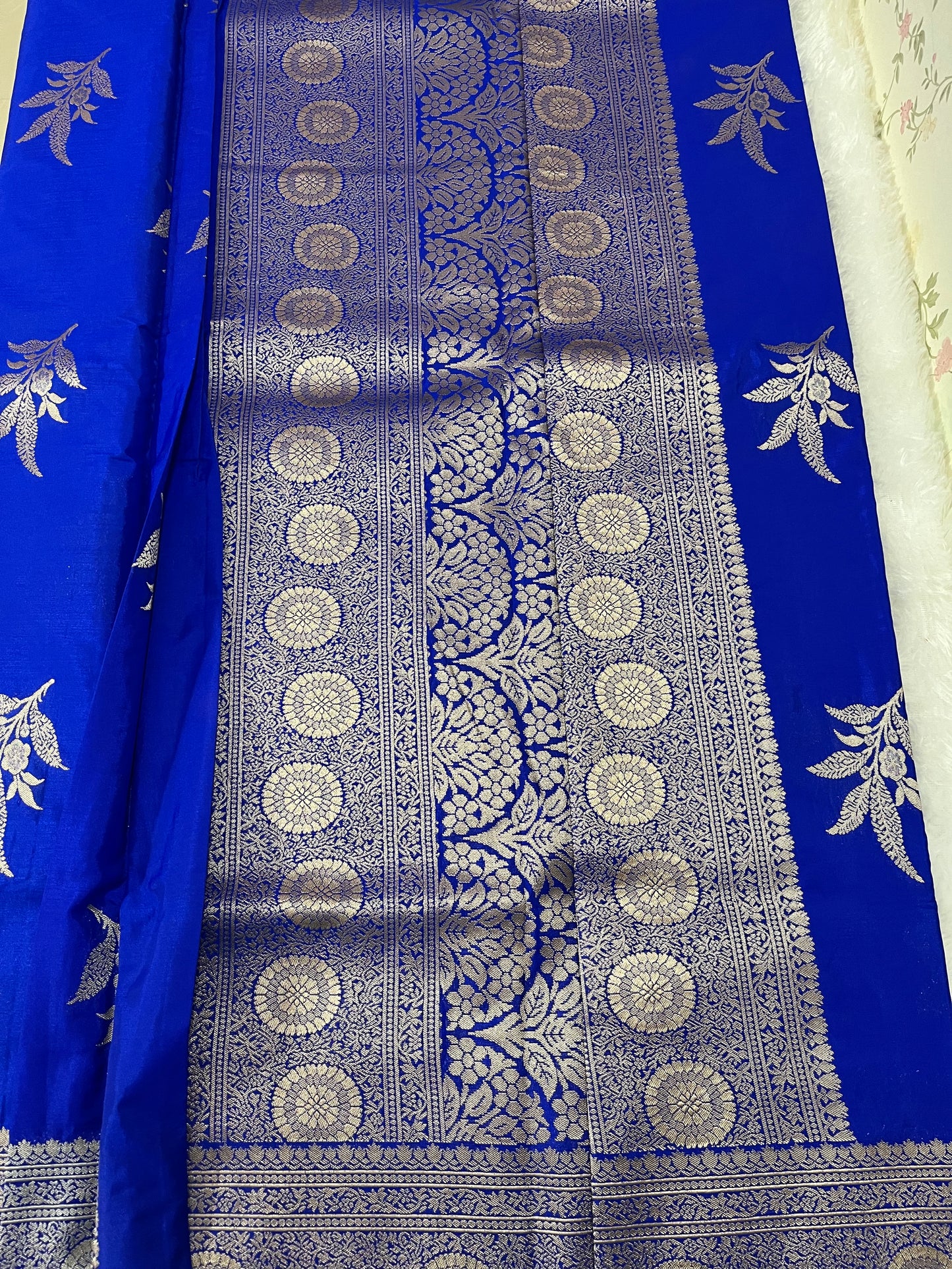 Semi crepe silk  - PUSHPA