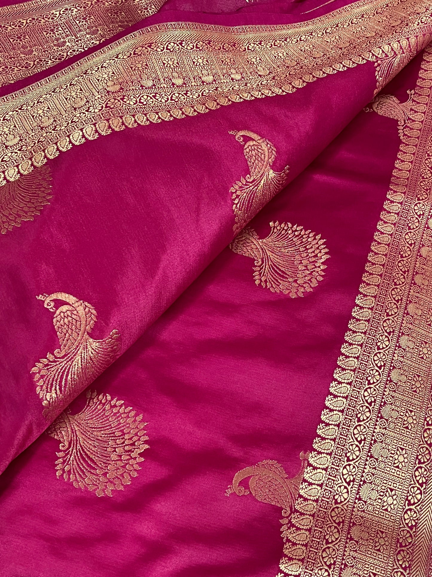 Banarasi Mashru kathan silk saree