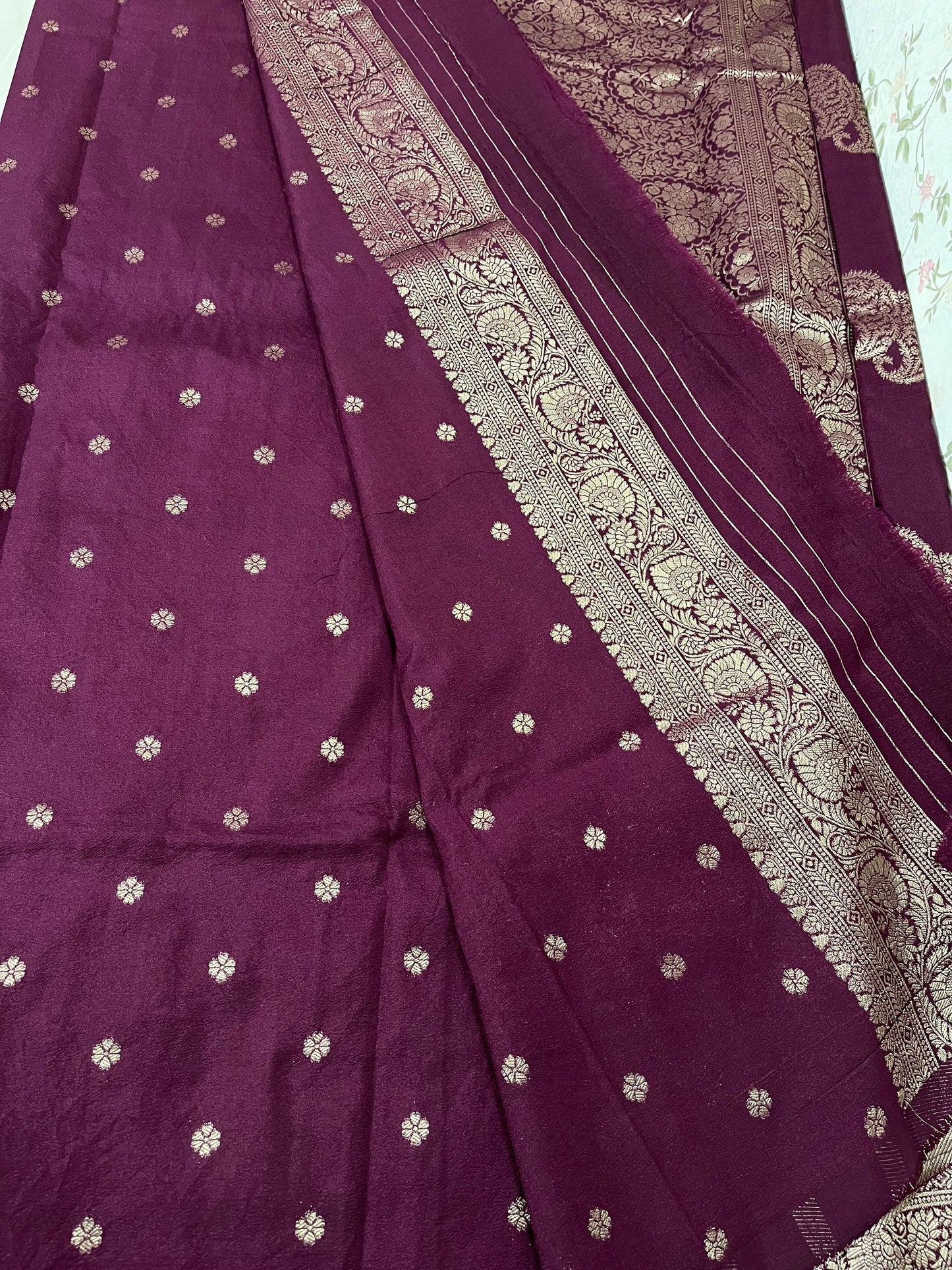 Khadi georgette