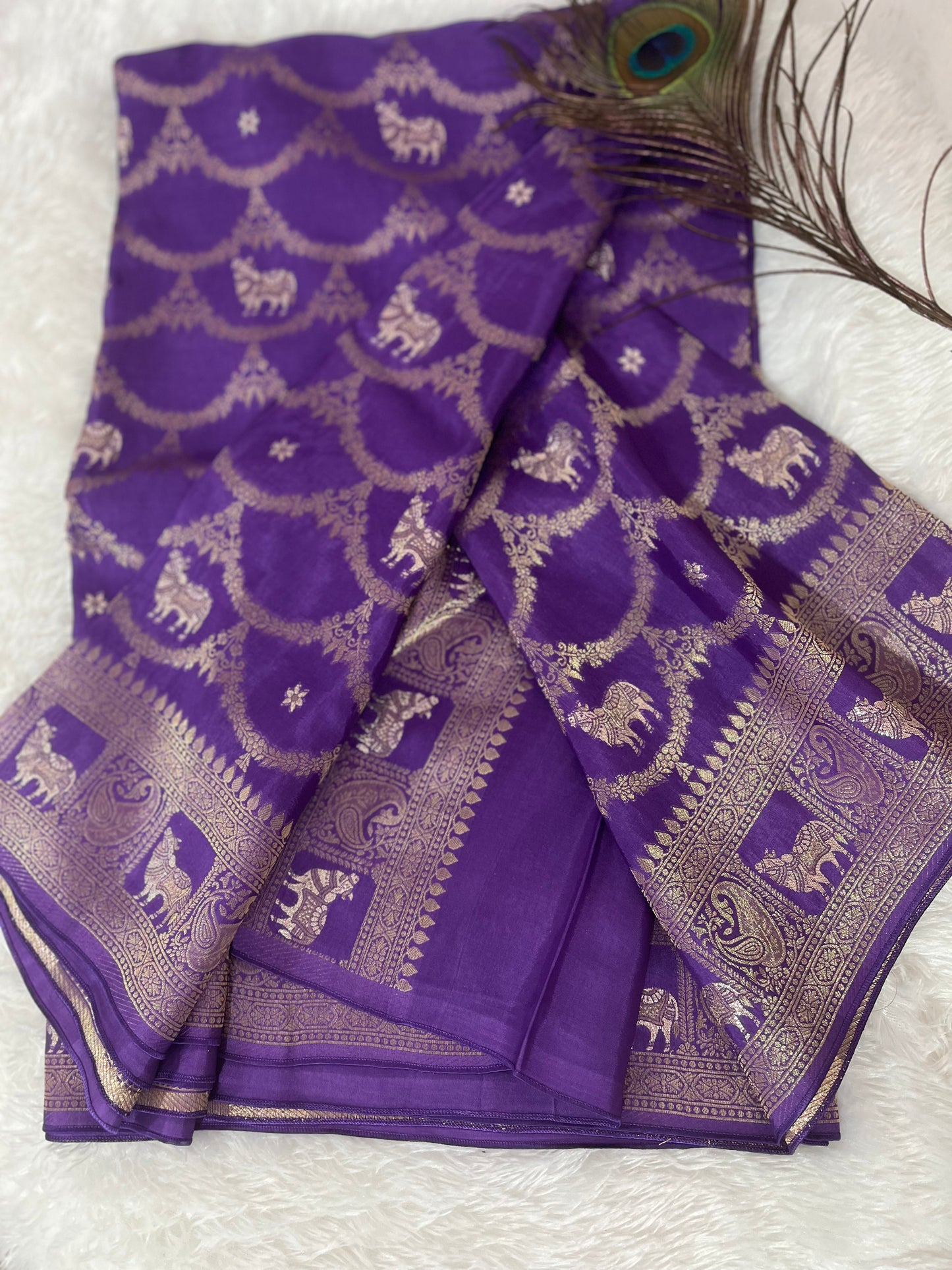 Premium Russian silk ( HOA153 )