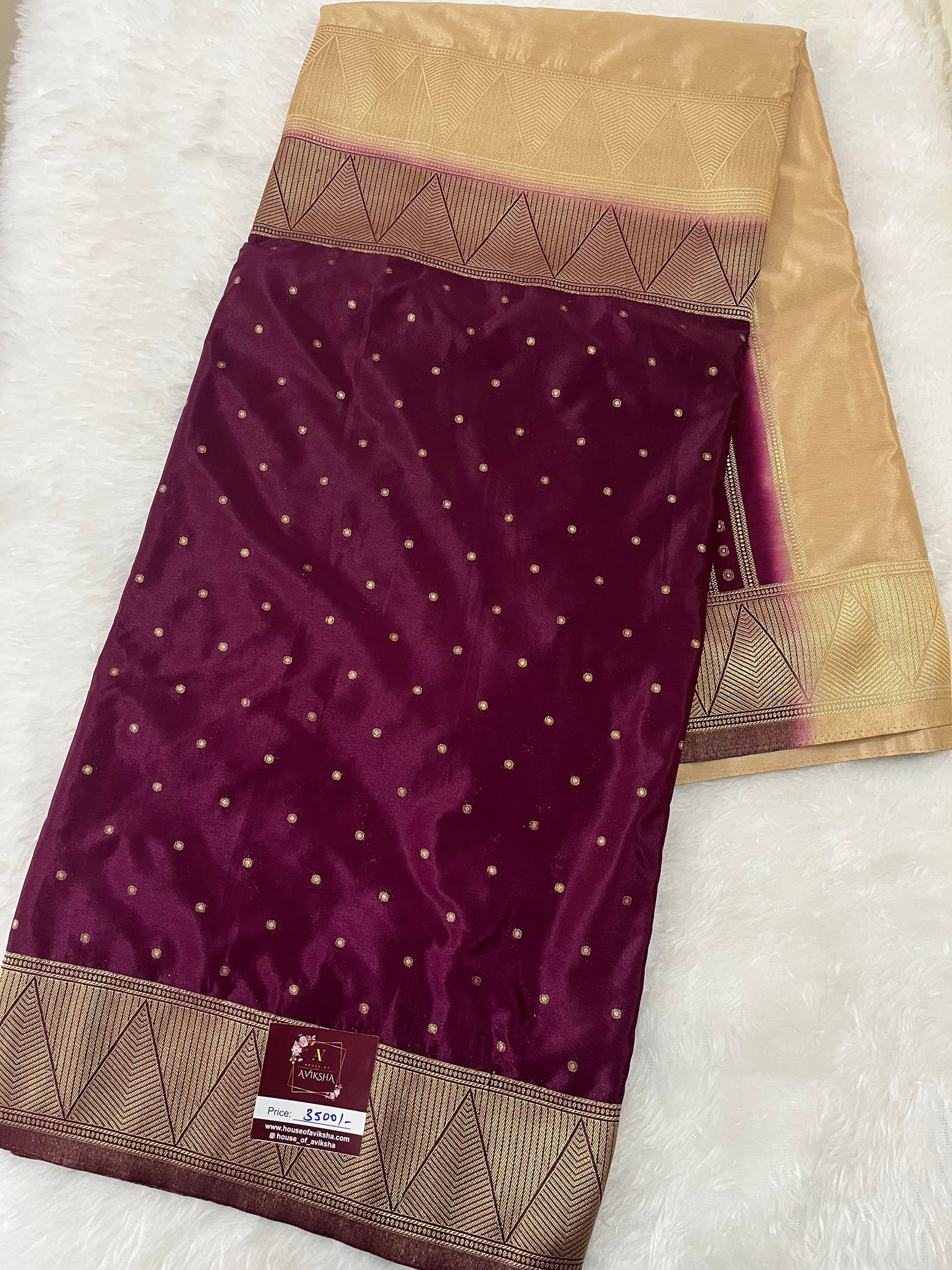 Premium semi Mysore silk