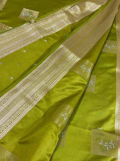 Banarasi Mashru kathan silk saree