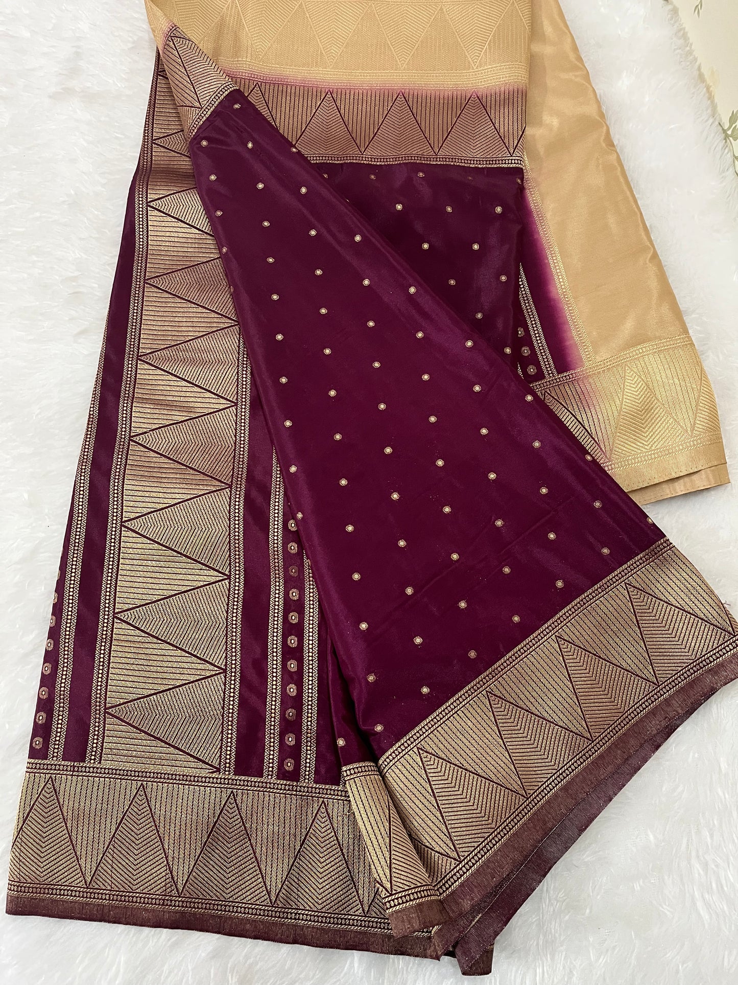 Premium semi Mysore silk
