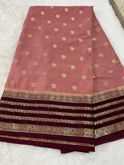Semi Mysore silk - Butta