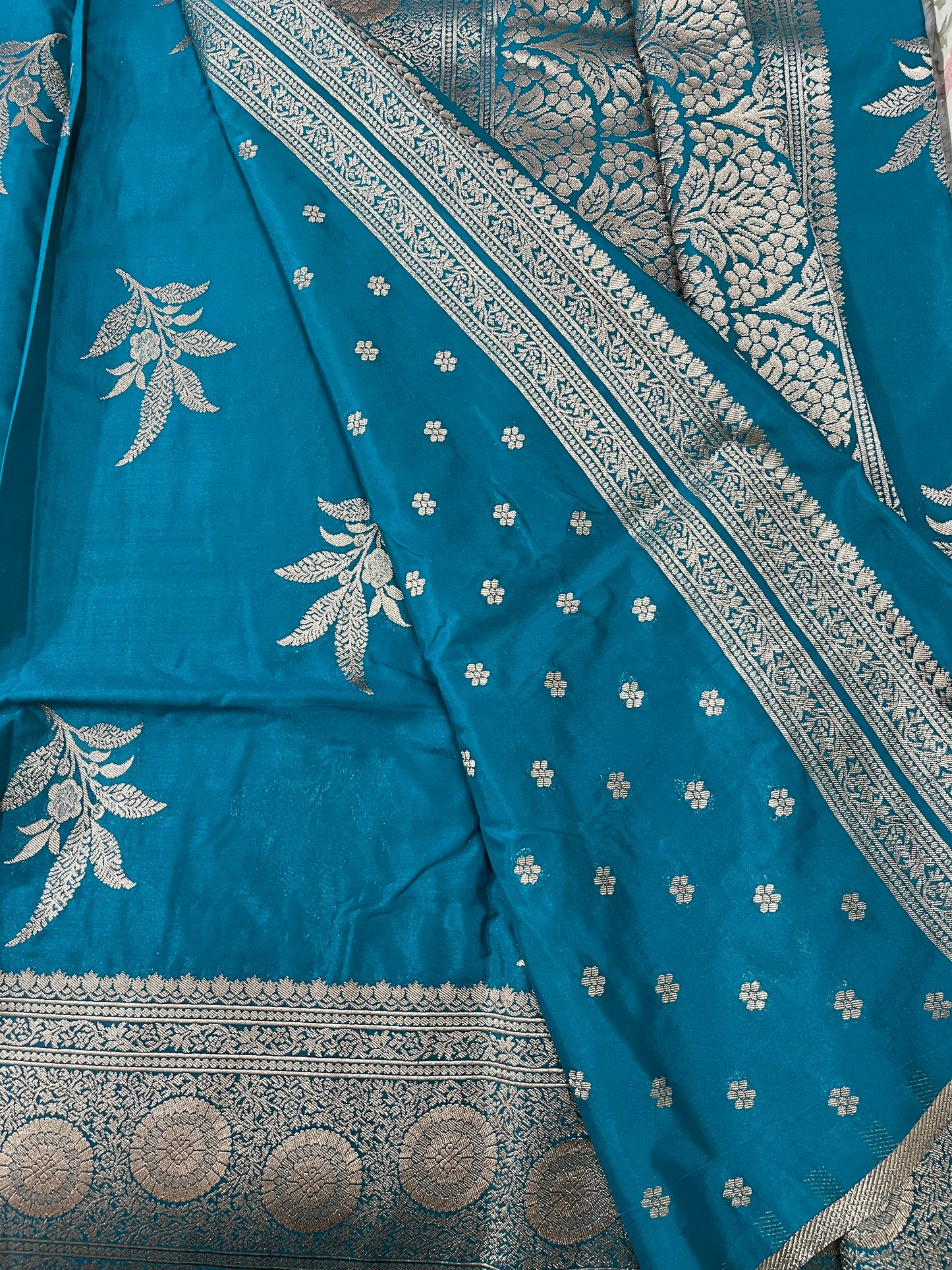 Semi crepe silk - PUSHPA