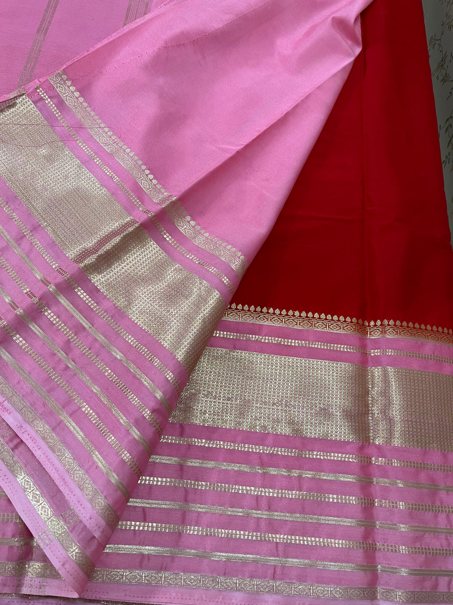 Semi Mysore Silk  - HOA114