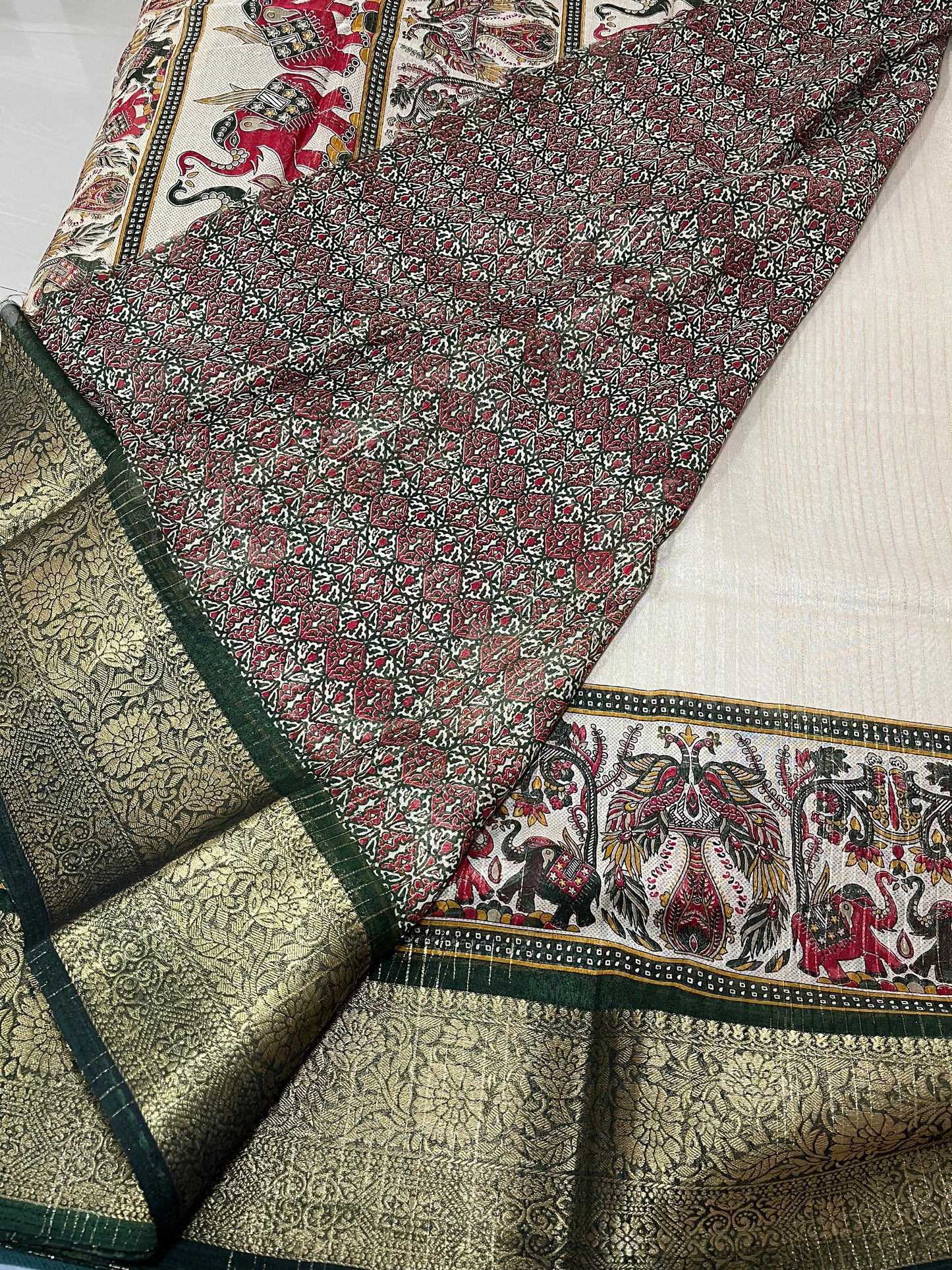 Dola silk fancy saree