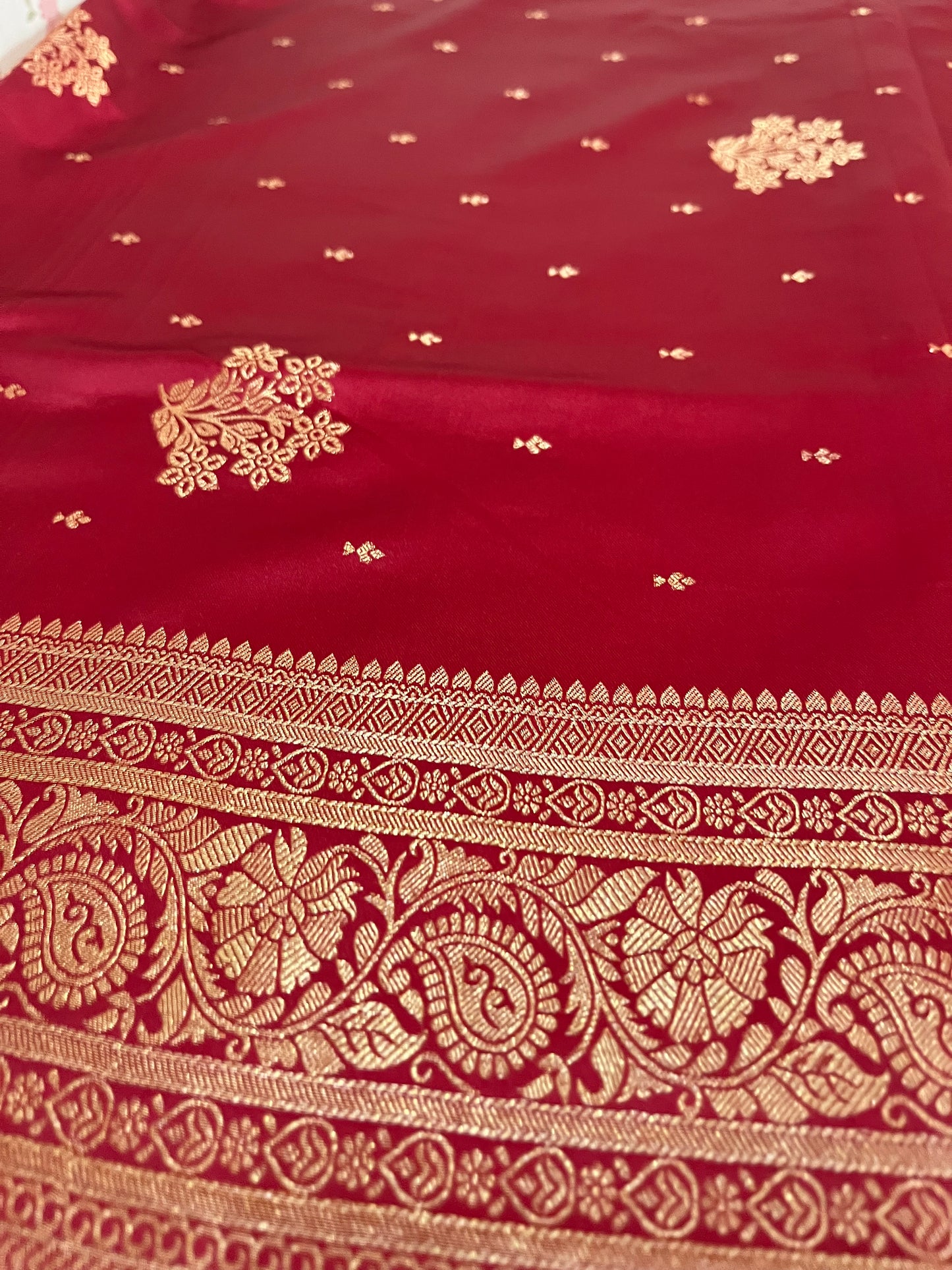 Satin Banarasi kathan silk( HOA144)