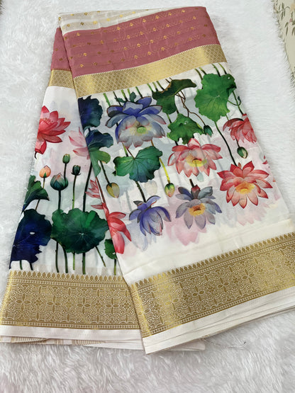 Semi crepe silk - HOA103