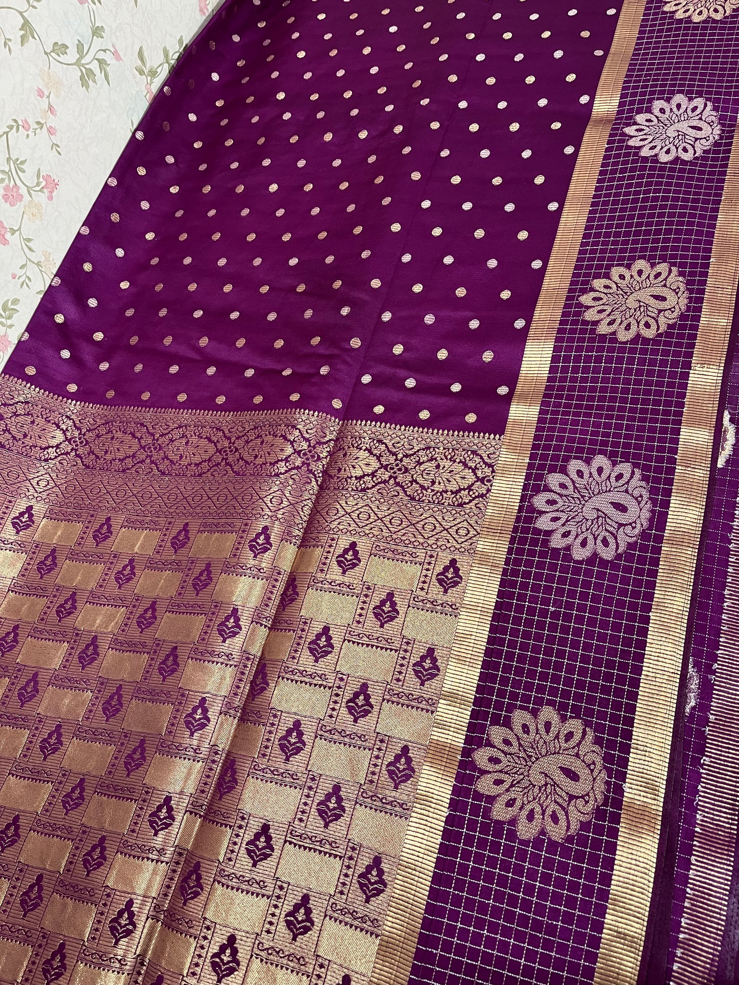 Banarasi Mashru kathan silk