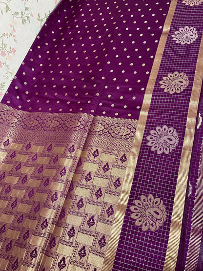 Banarasi Mashru kathan silk