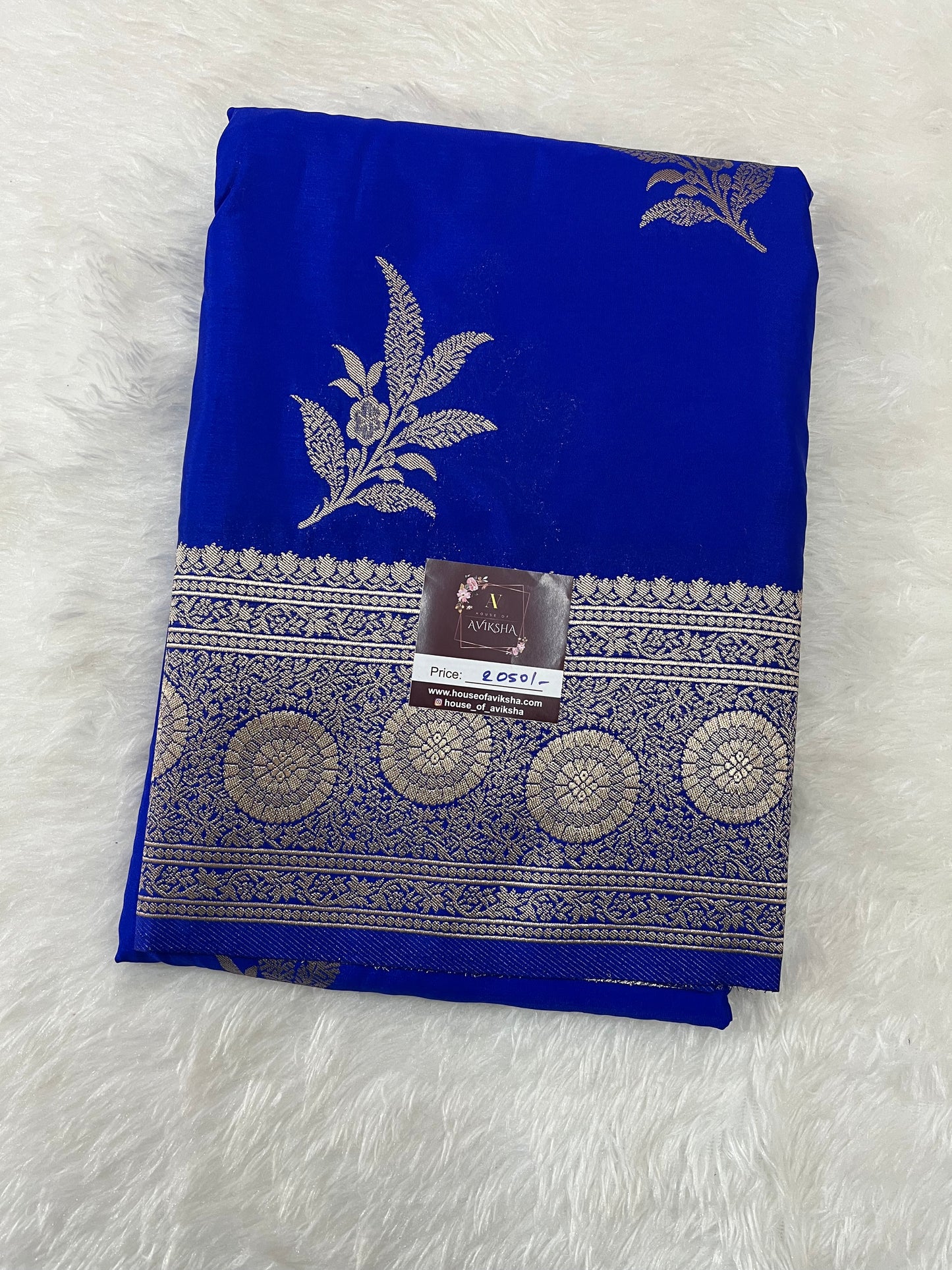 Semi crepe silk  - PUSHPA