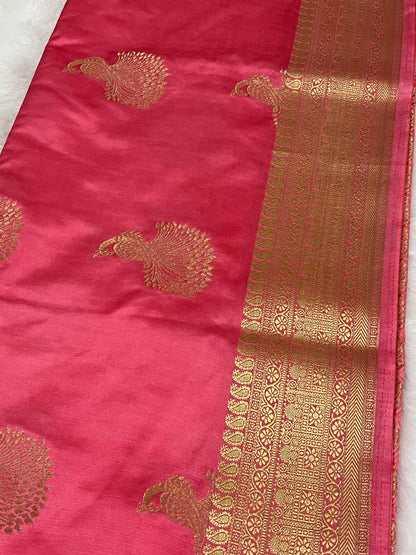 Banarasi Mashru kathan silk saree