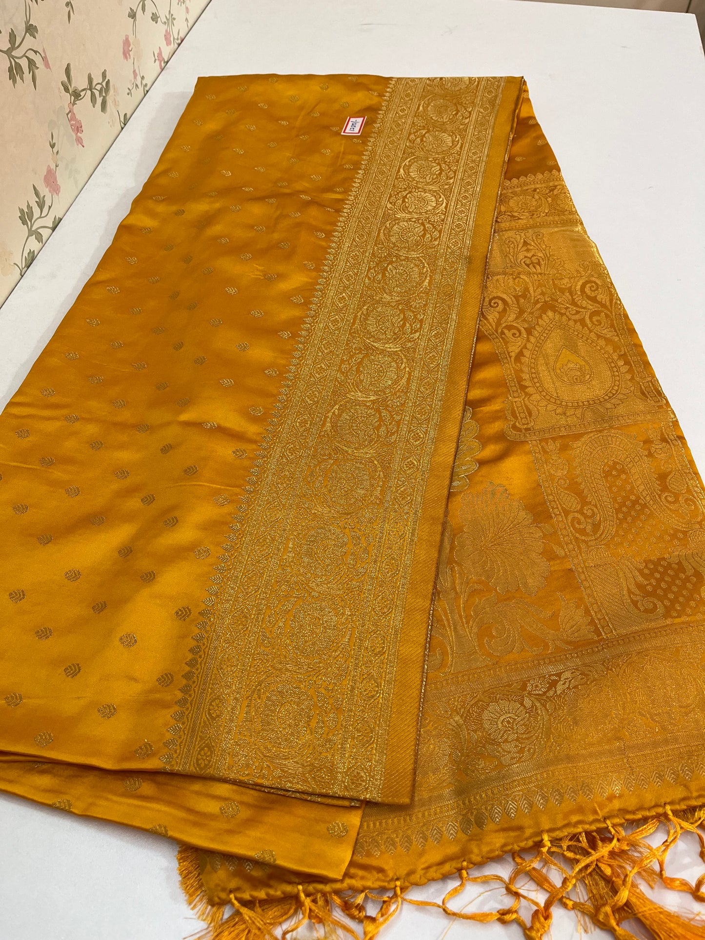 Satin Banarasi kathan silk