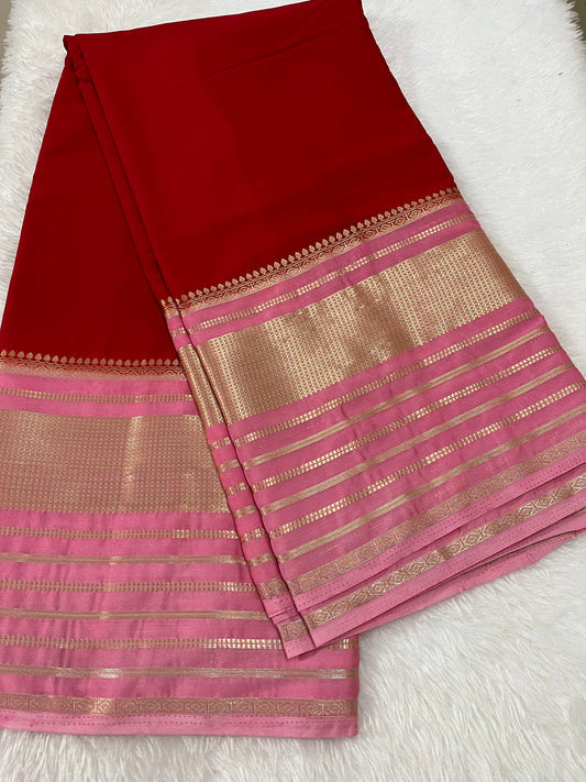 Semi Mysore Silk  - HOA114