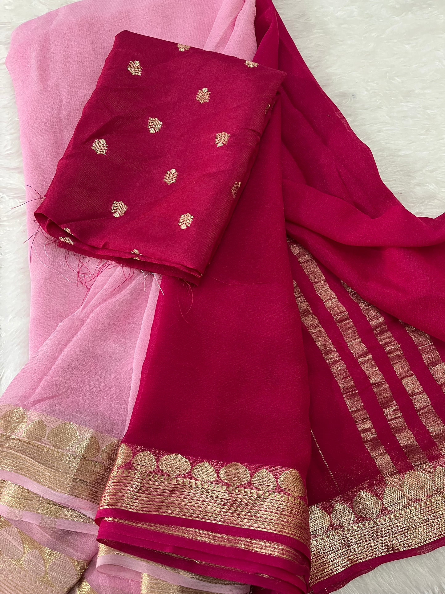 Viscose georgette Silk