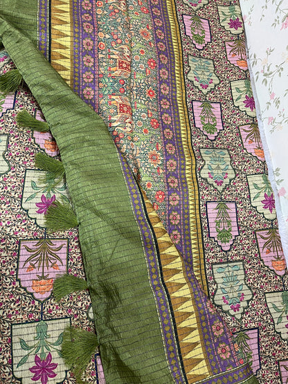 Mulguri art cotton - KALAMKARI