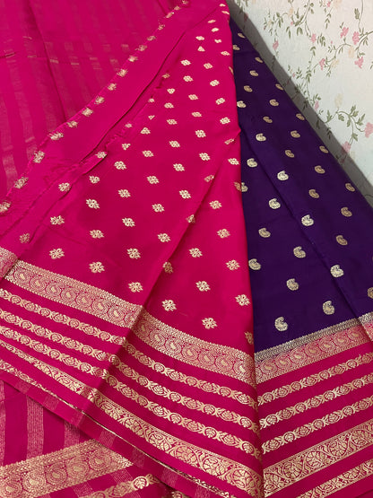 Semi Mysore silk - Butta