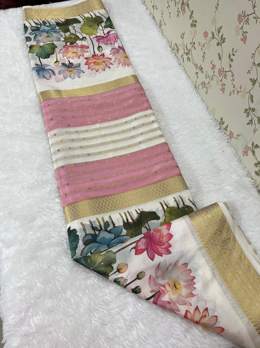 Semi crepe silk - HOA103