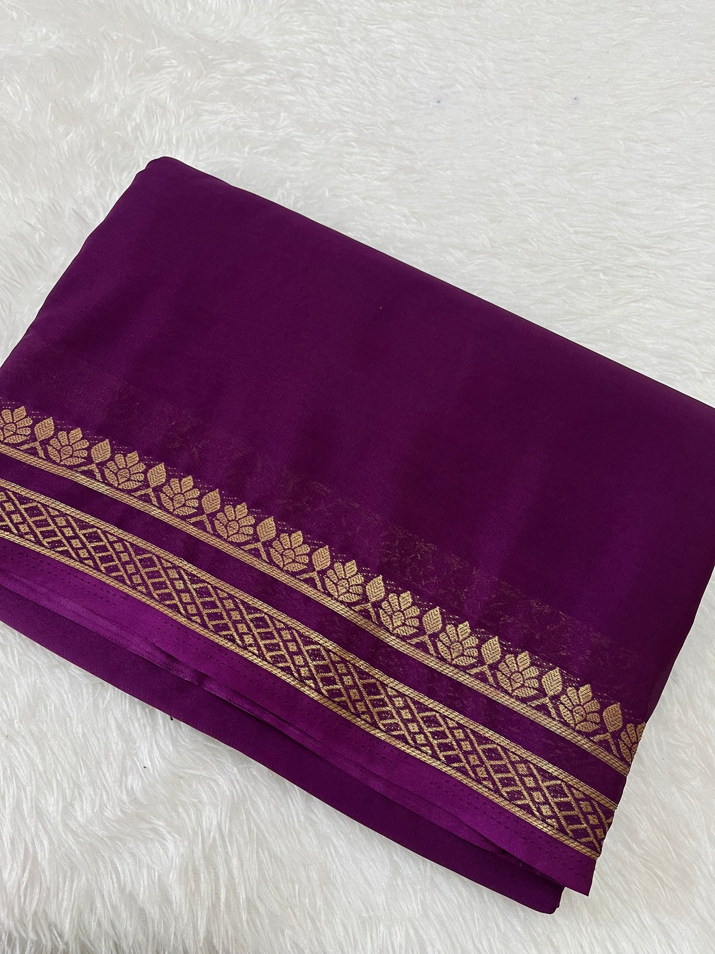 Semi Mysore silk -HOA111
