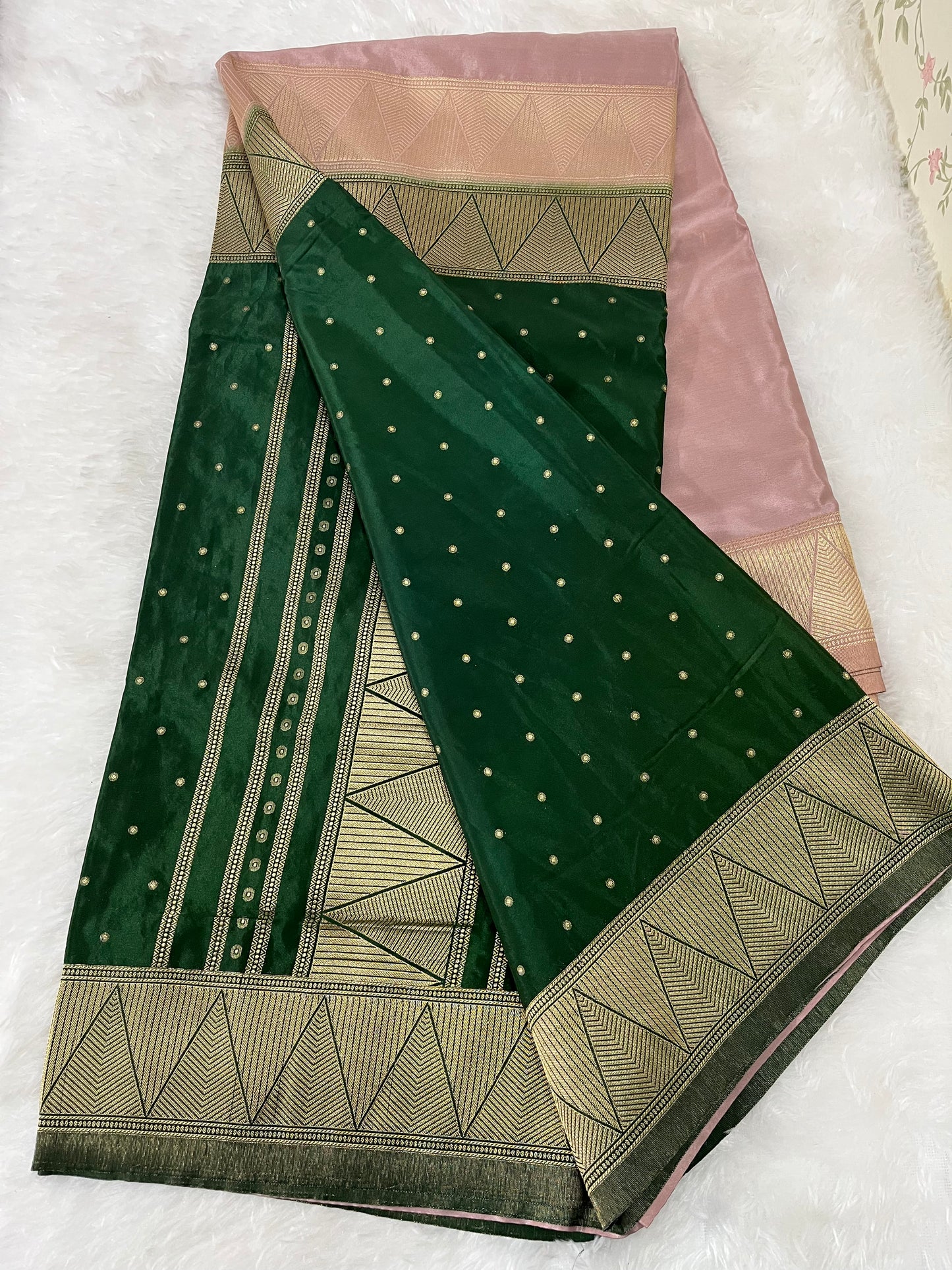 Premium semi Mysore silk