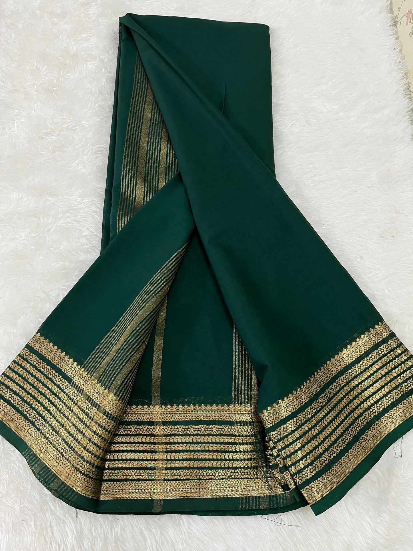 Semi Mysore silk -HOA110