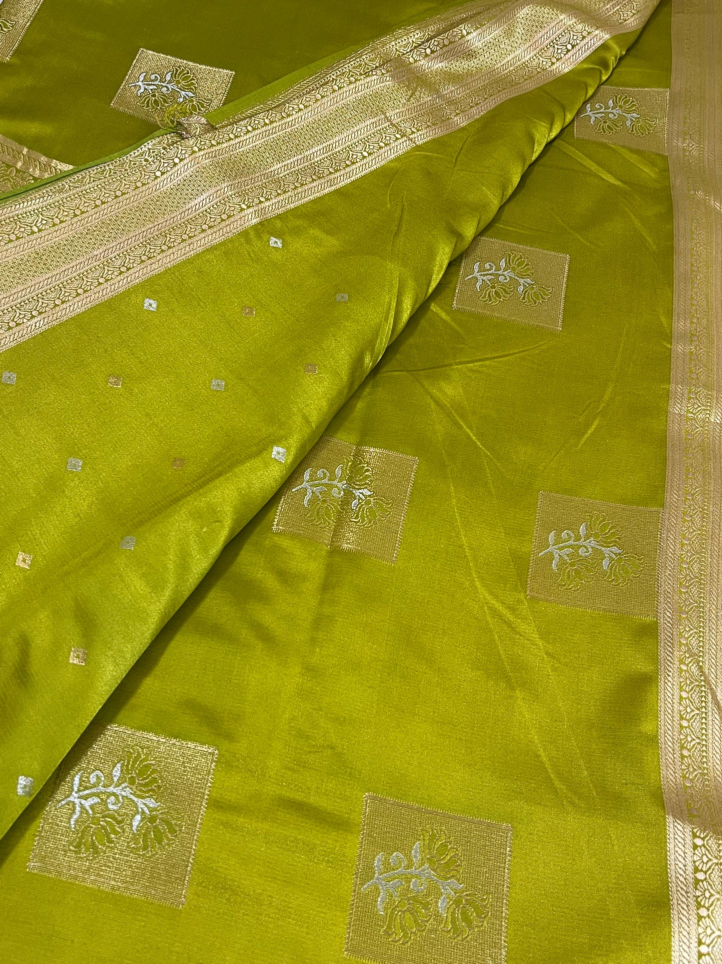 Banarasi Mashru kathan silk saree