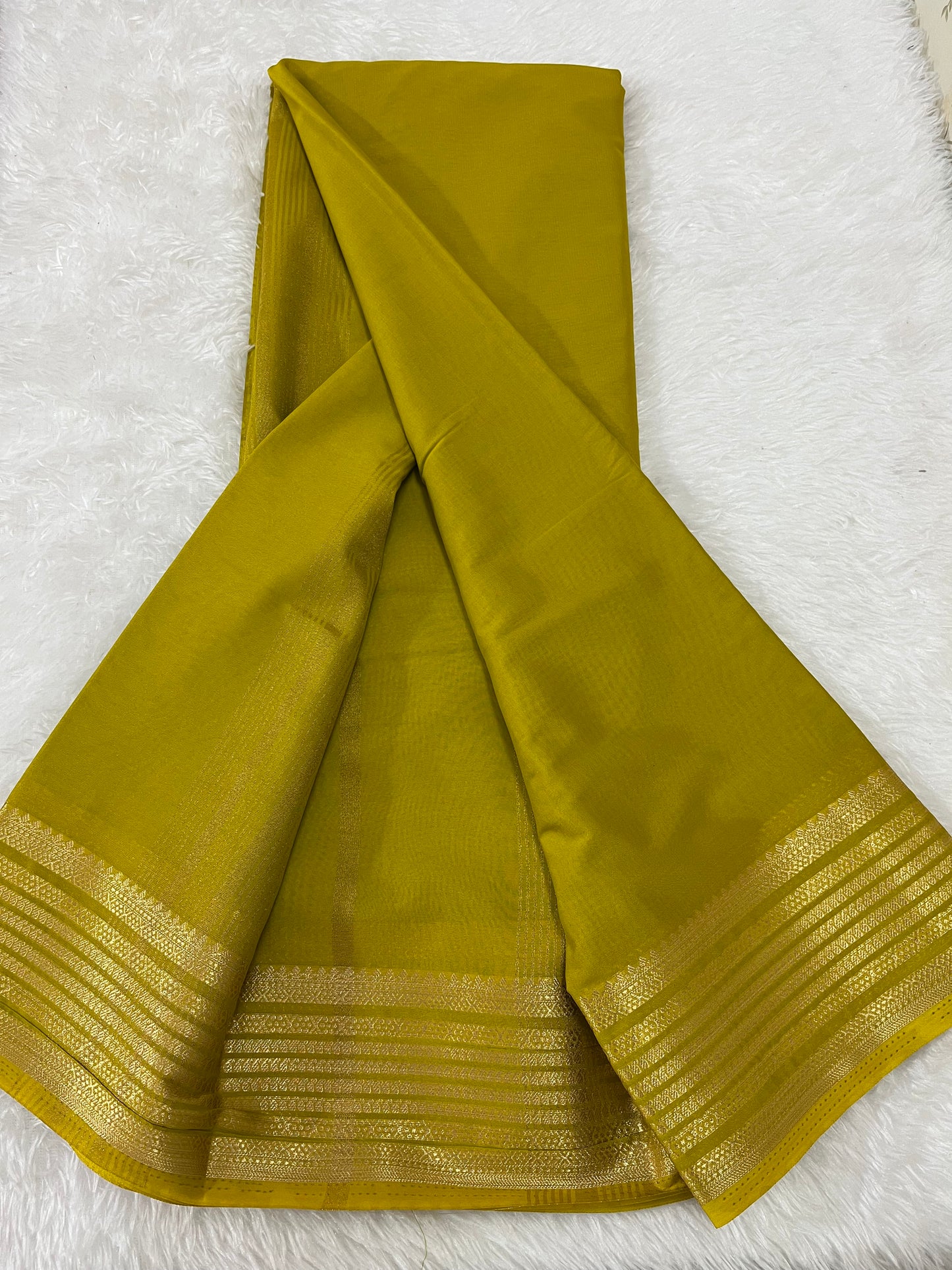 Semi Mysore silk -HOA110